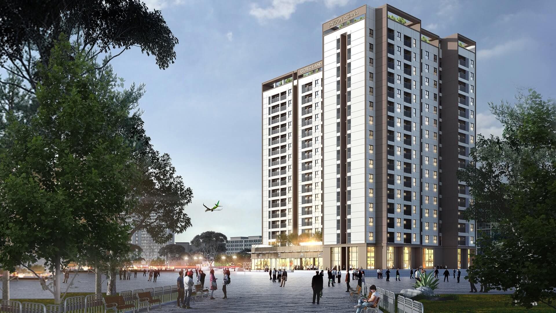 Phối cảnh dự án Saigon Asiana