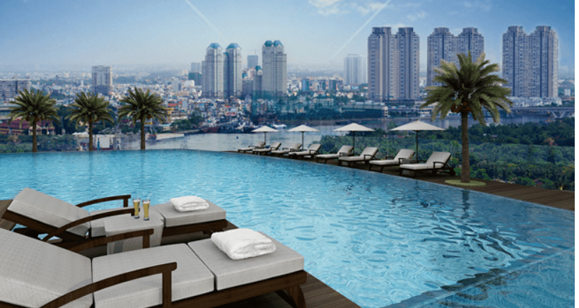 Hồ bơi tại IFC One