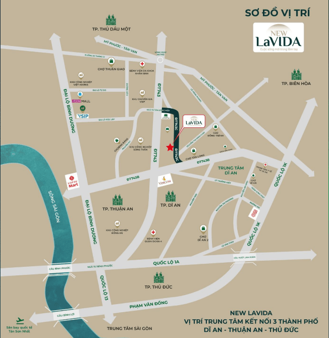Vị trí dự án New Lavida