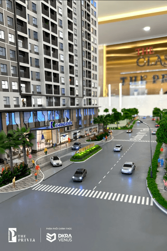Sa bàn dự án The Privia