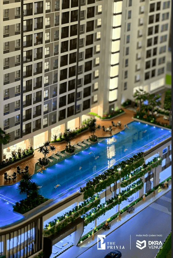Sa bàn dự án The Privia