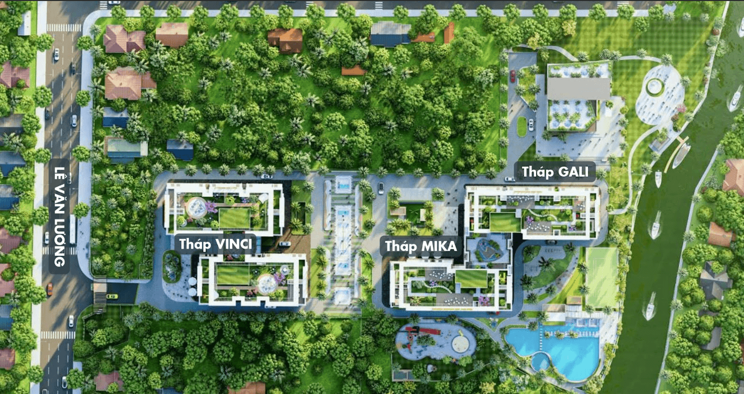 Phân khu dự án Khải Hoàn Prime