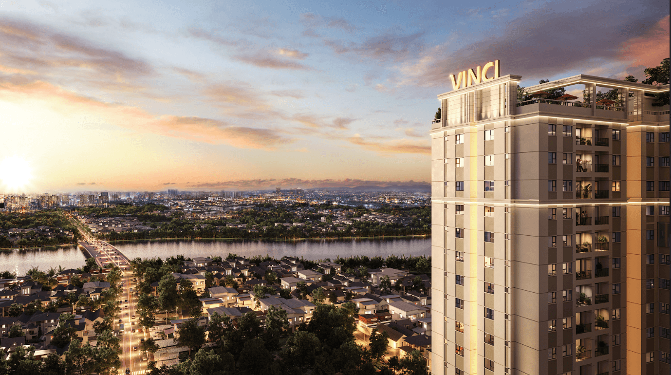 Phối cảnh tháp Vinci dự án Khải Hoàn Prime