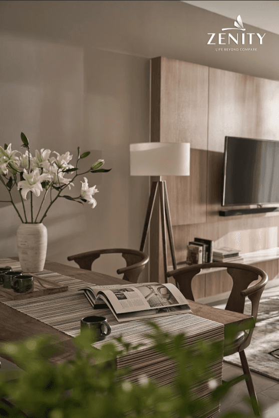 Phối cảnh căn hộ dự án Zenity