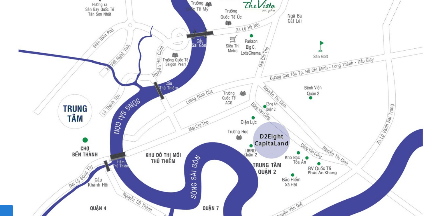 Vị trí dự án D2eight