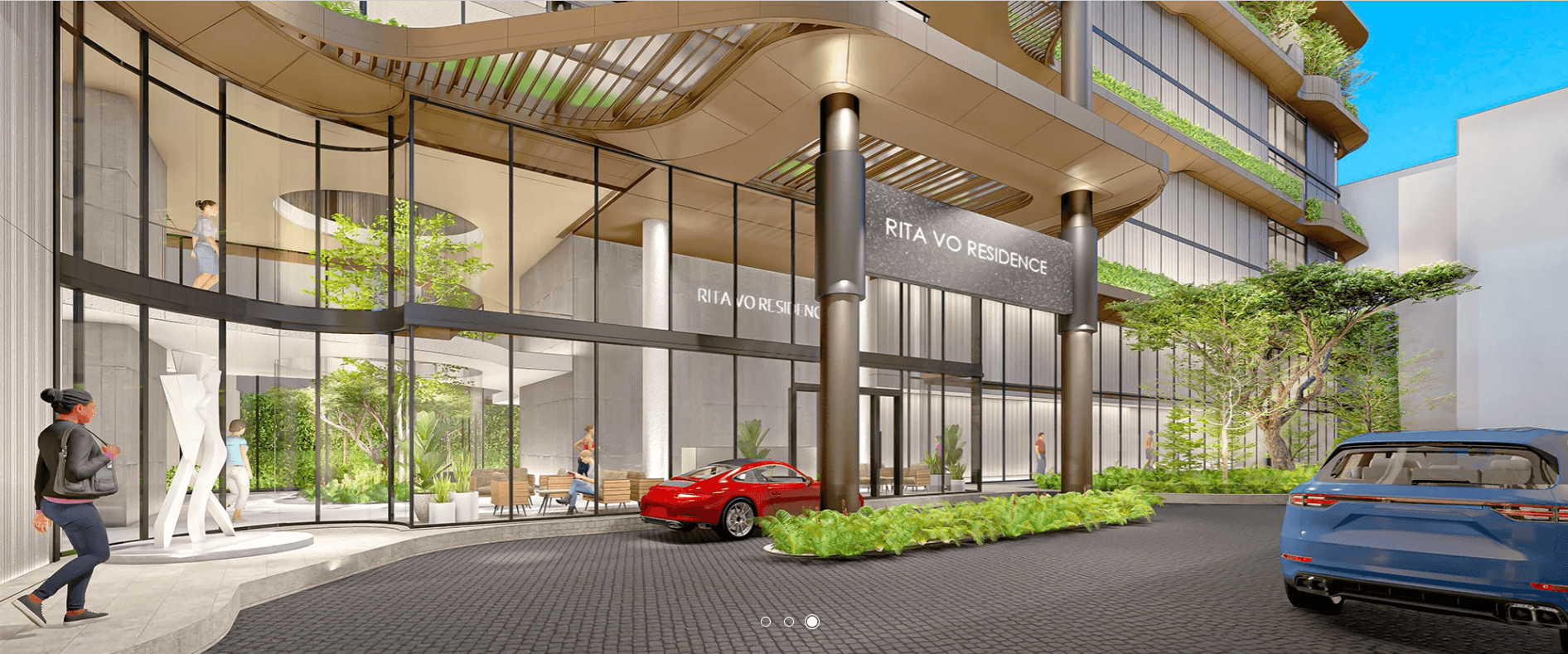 Phối cảnh dự án Rita Võ Plaza