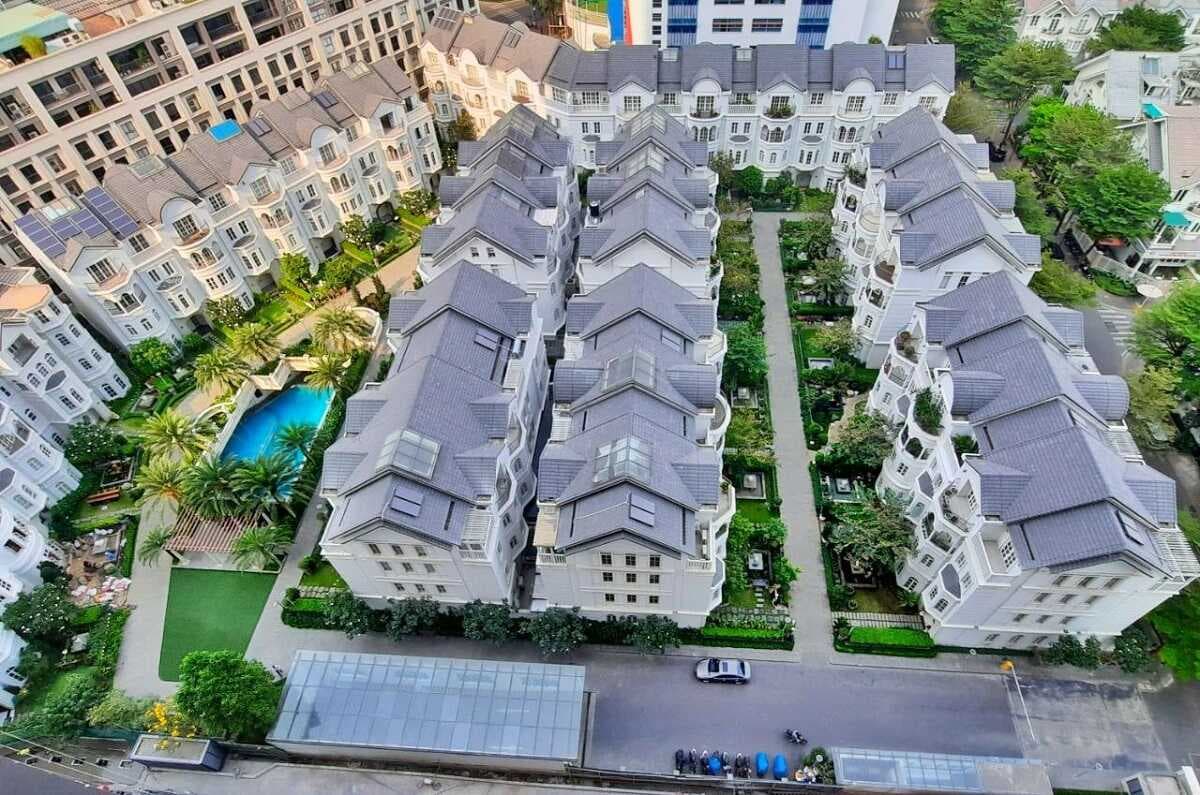 Khu biệt thự dự án Saigon Pearl