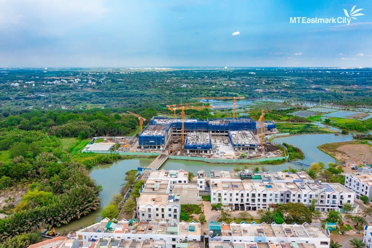 Tiến độ dự án MT Eastmark City T4/2023