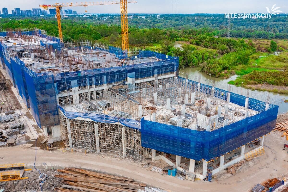 Tiến độ dự án MT Eastmark City T4/2023