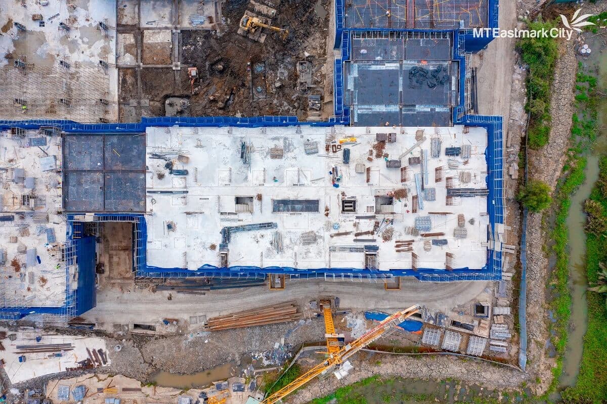 Tiến độ dự án MT Eastmark City T4/2023