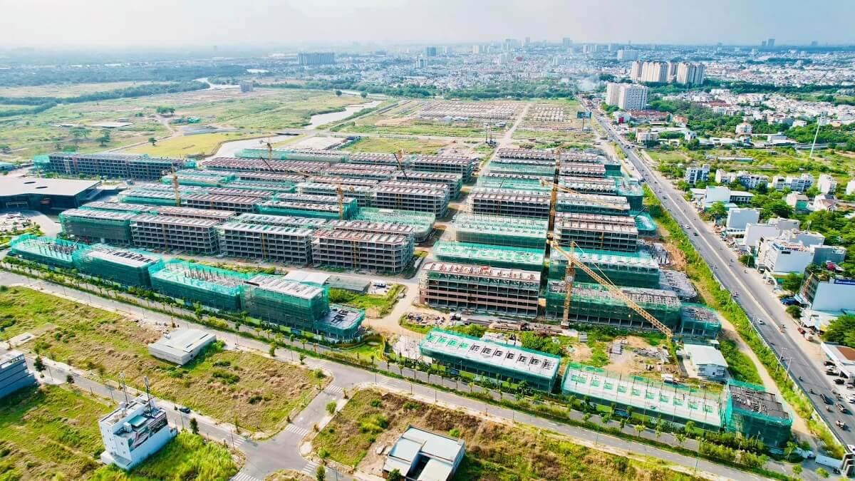 Ảnh tiến độ dự án The Global City