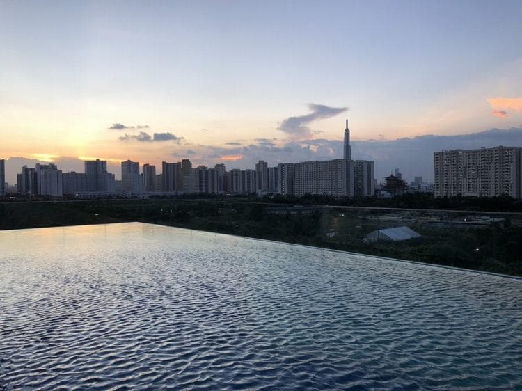 Ảnh thực tế dự án The Sun Avenue
