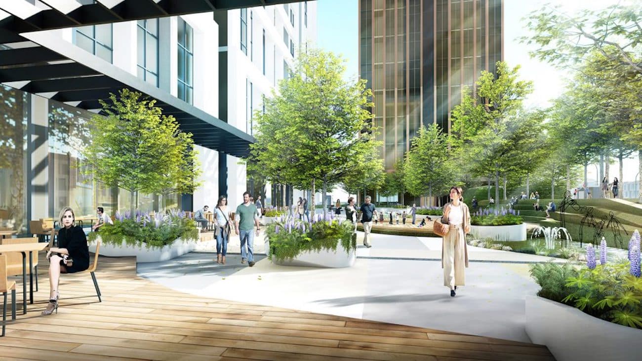 Khuôn viên xanh tại CitiAlto