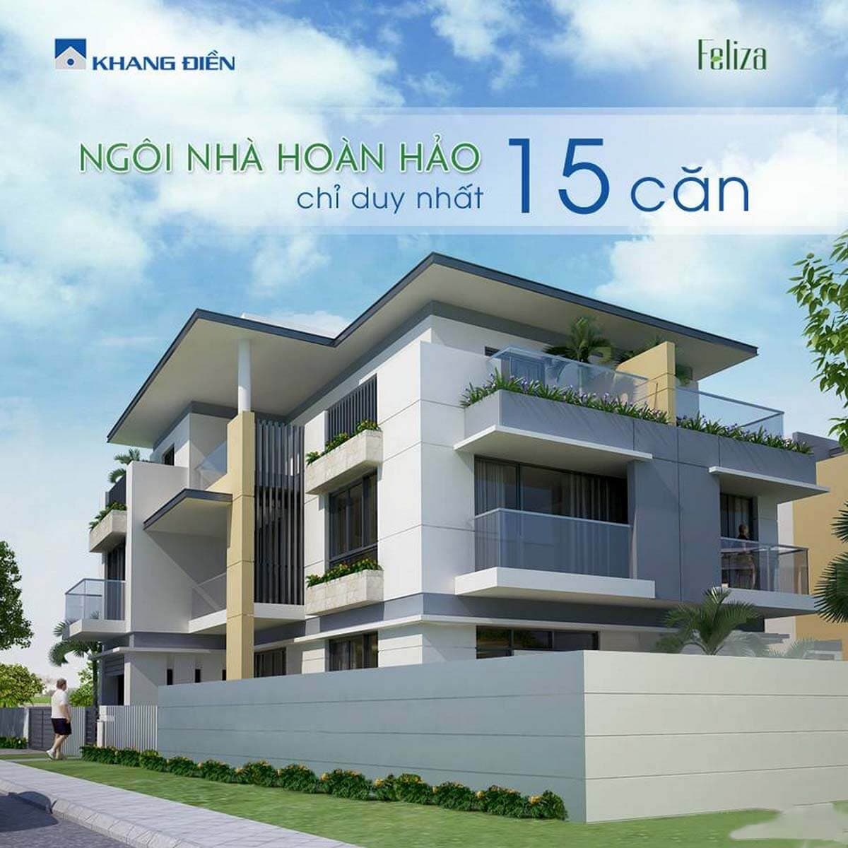 Phối cảnh dự án Feliza