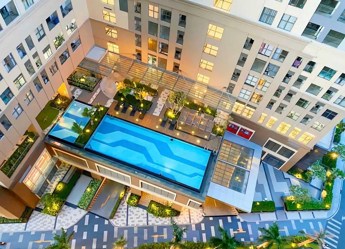 Hồ bơi dự án Saigon Royal