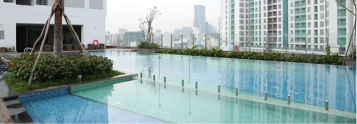 Hồ bơi dự án RiverGate