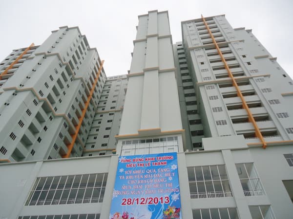 Ảnh thực tế dự án Lê Thành Twin Towers