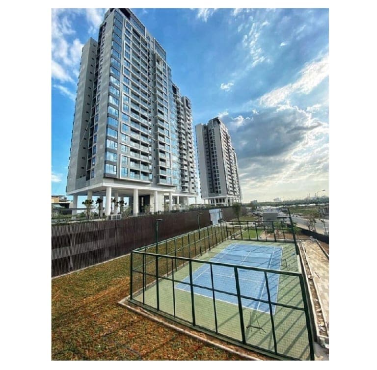 Sân tennis tại One Verandah