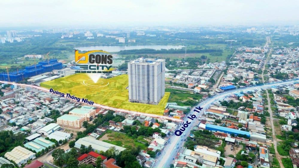 Vị trí dự án Bcons City