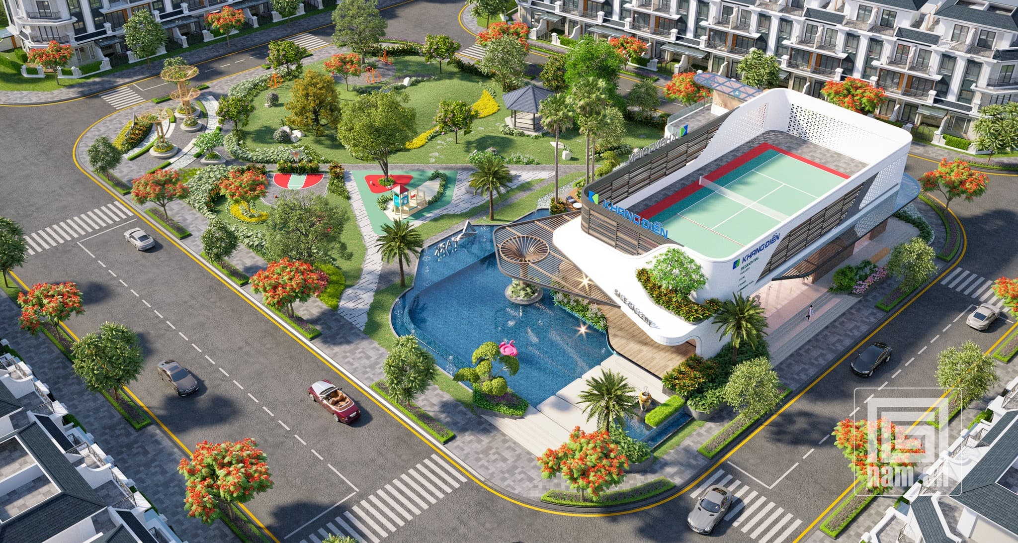 Phối cảnh dự án Foresta