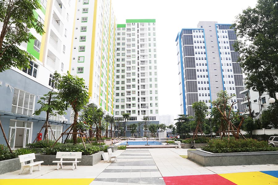 Ảnh thực tế dự án Melody Residence