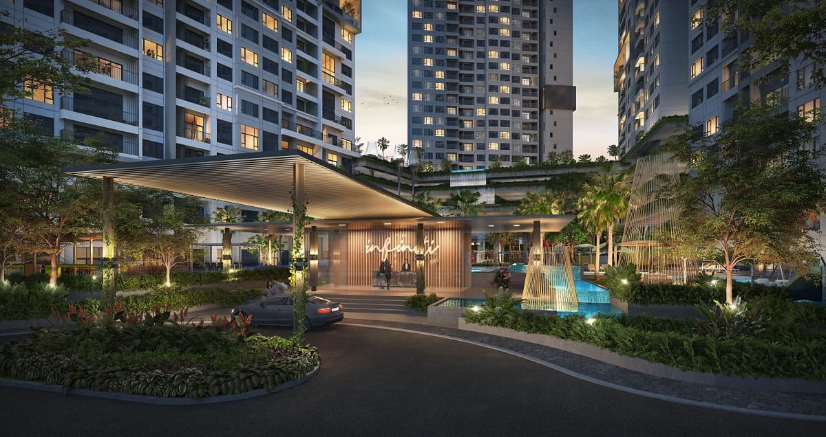 Nội khu dự án The Infiniti Riviera Point