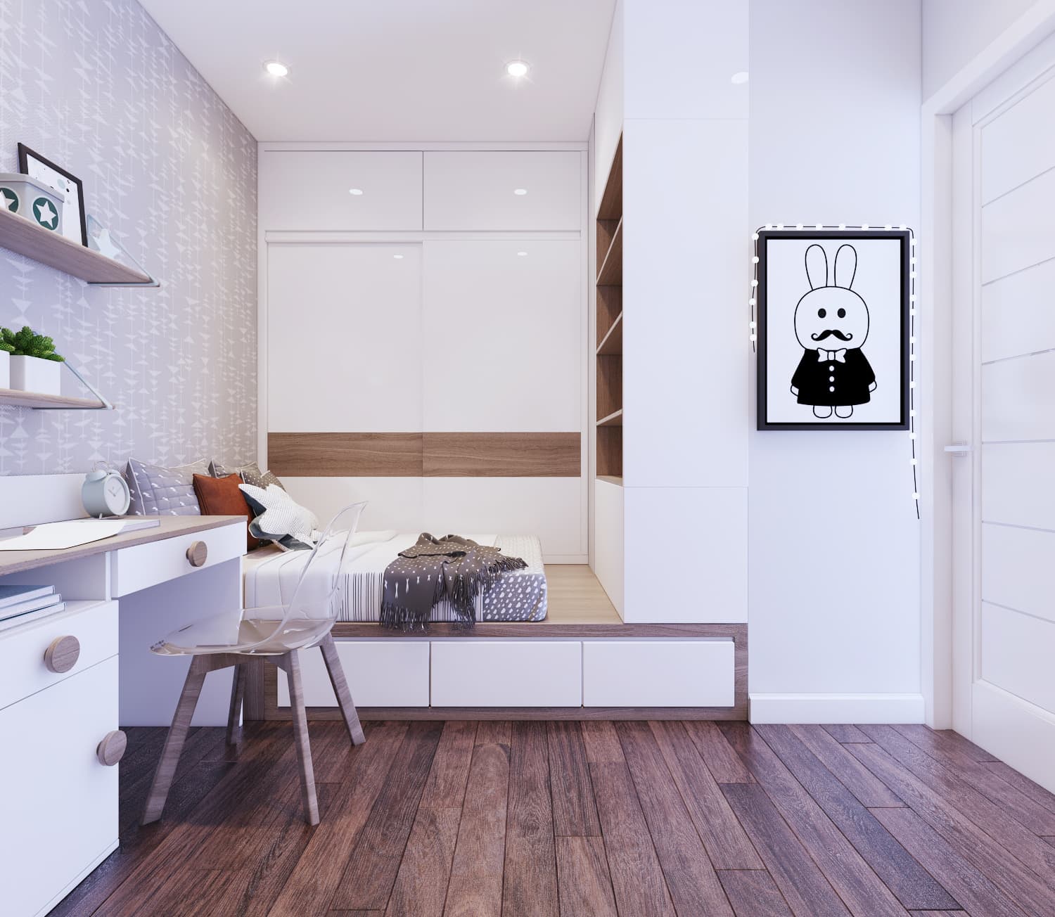 Căn hộ mẫu tại Safira