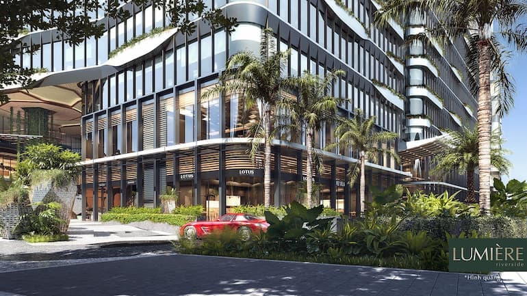 Phối cảnh dự án Lumiere Riverside