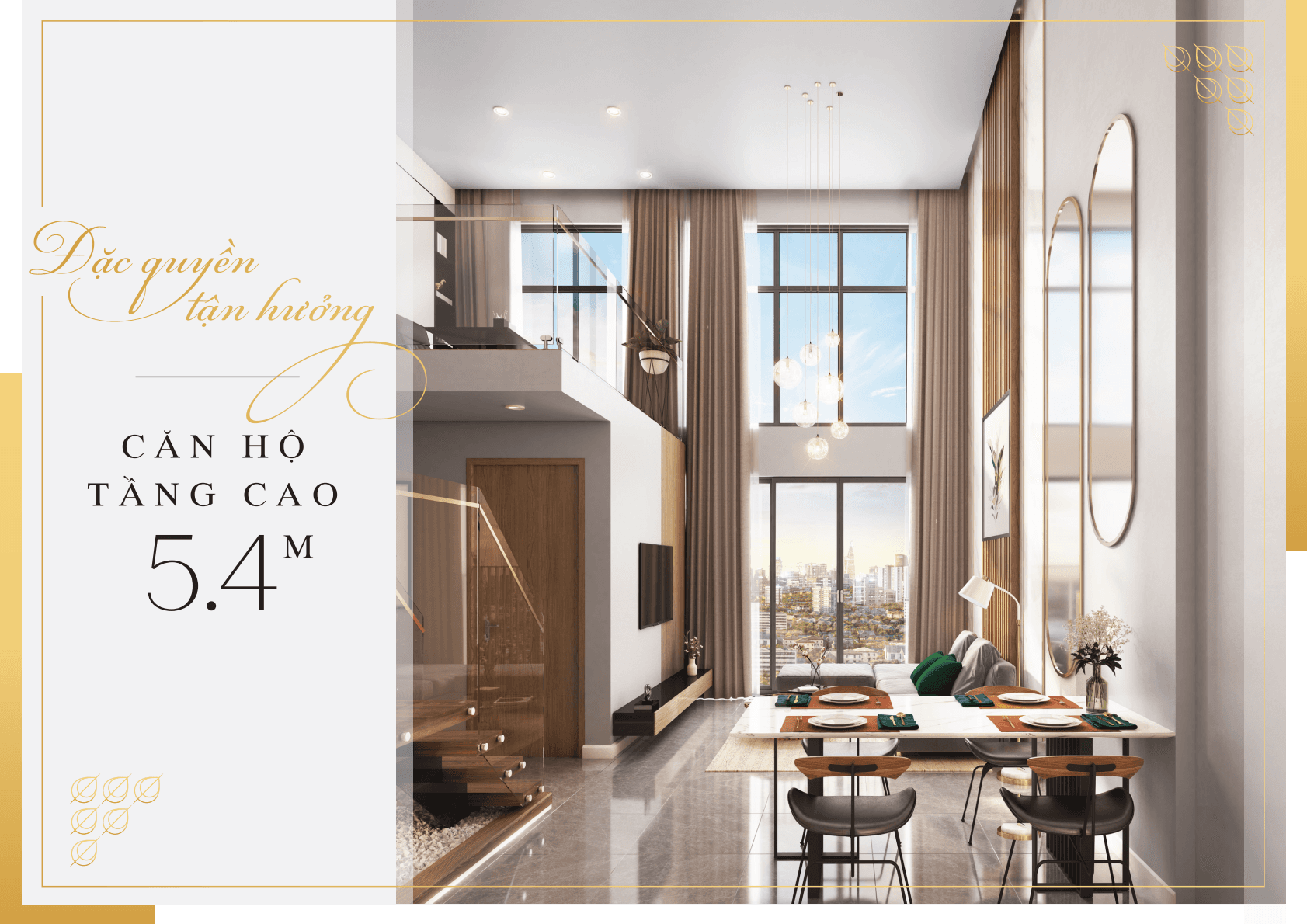 Căn hộ trần cao CitiGrand