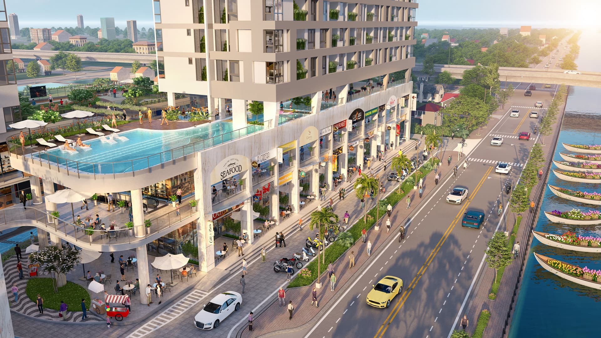 Phối cảnh dự án D-Aqua