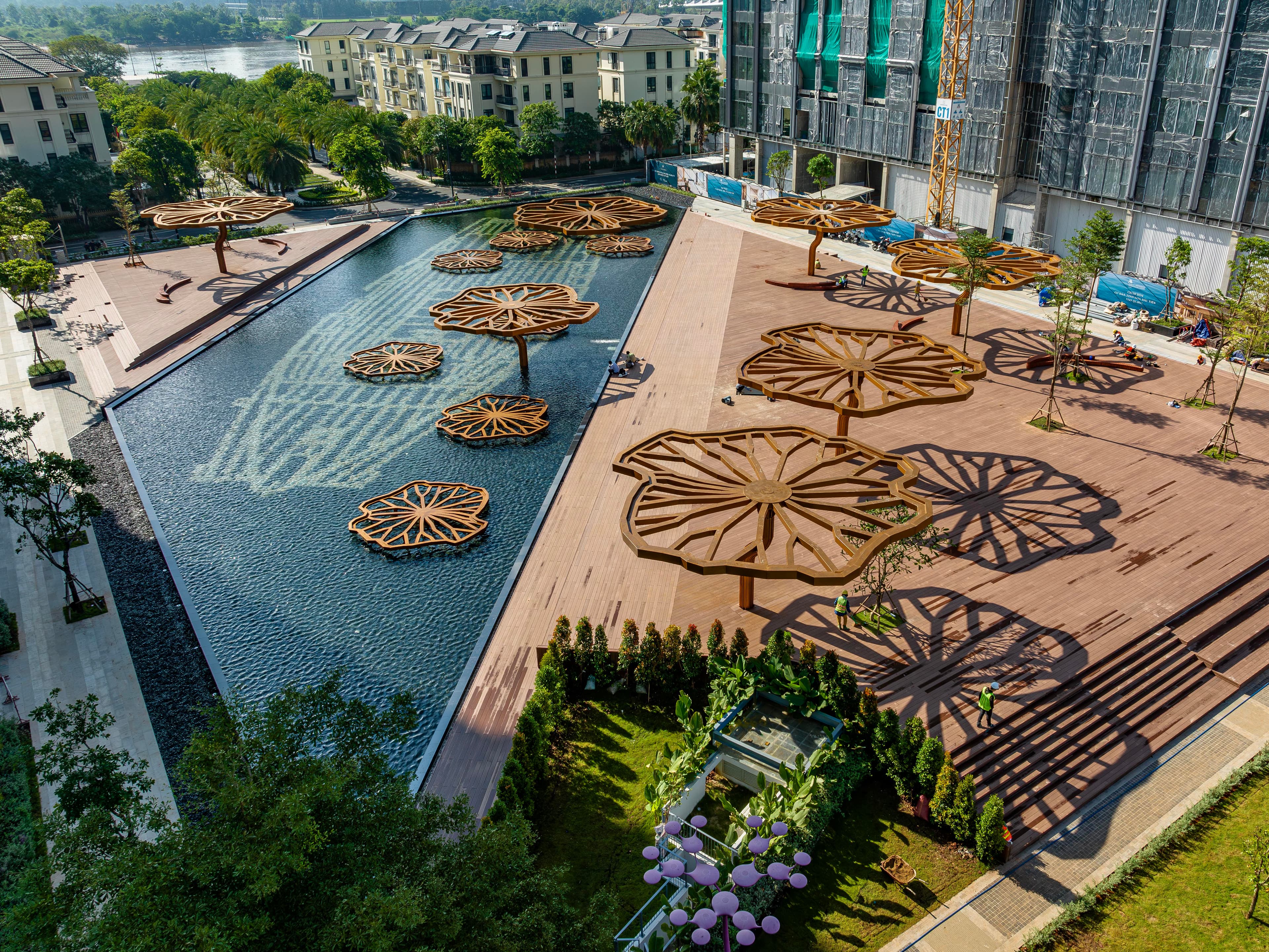Ảnh thực tế dự án Grand Marina Saigon