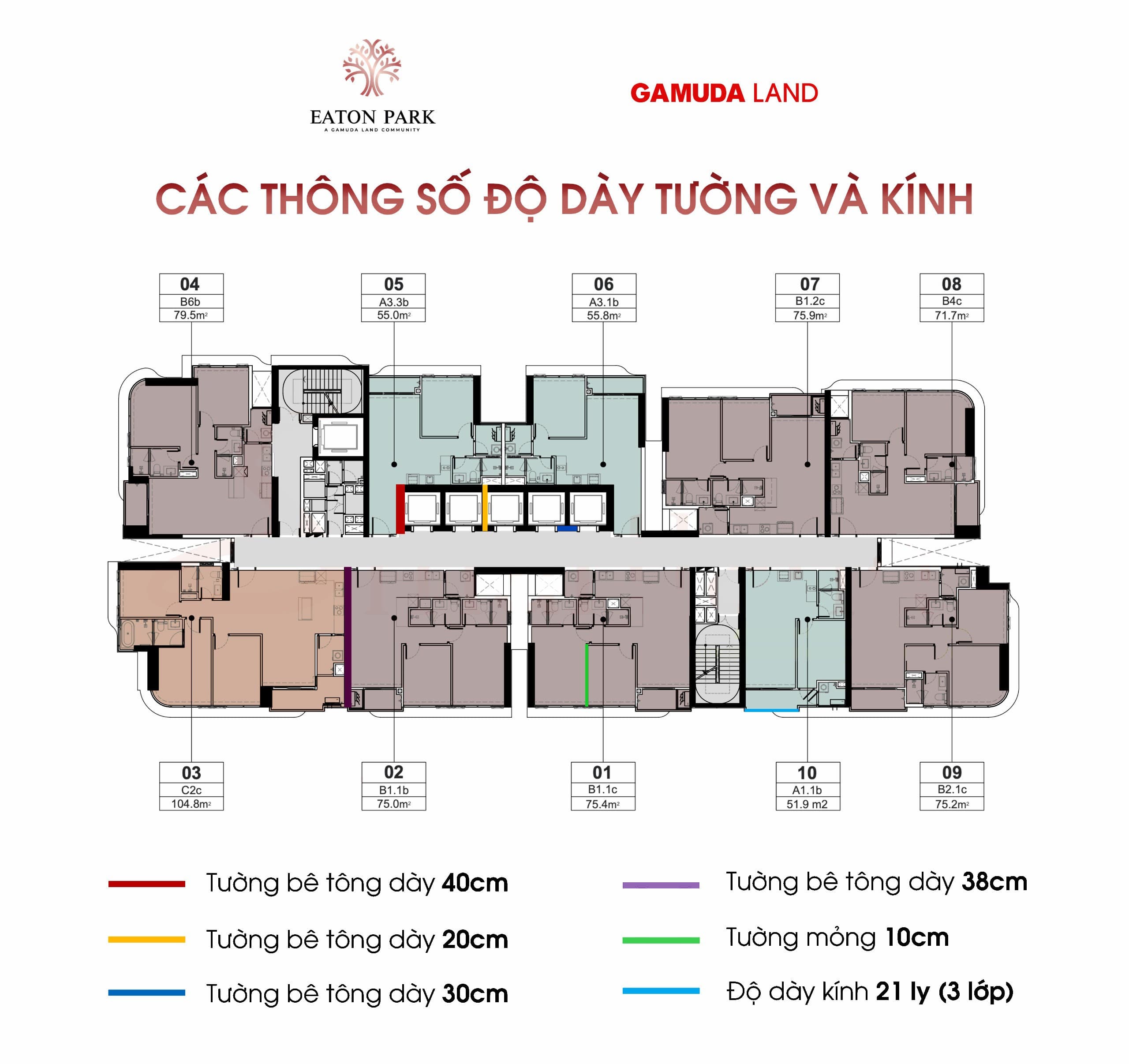EPQ2_Thông số bề dày tường và kính