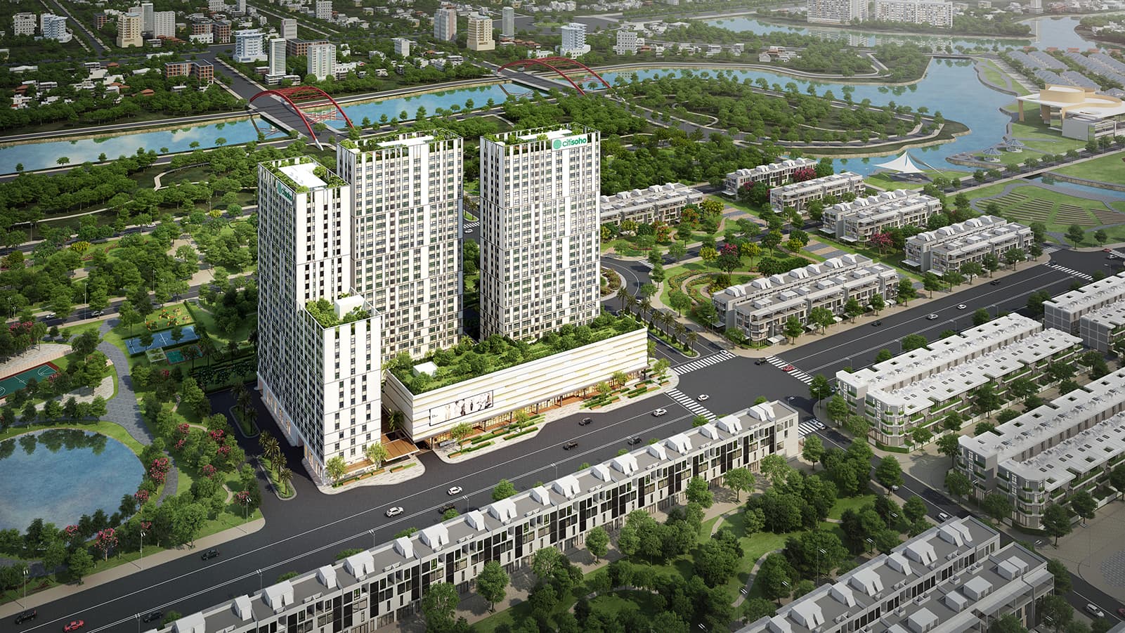 Phối cảnh dự án CitiSoho