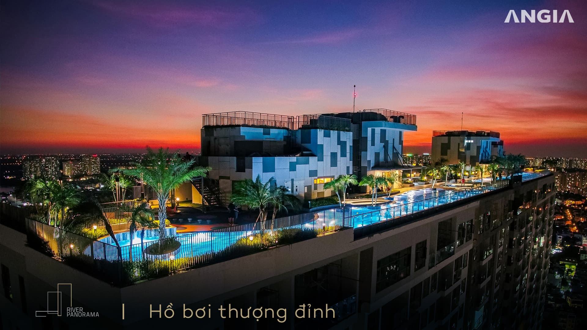 Hồ bơi tại River Panorama