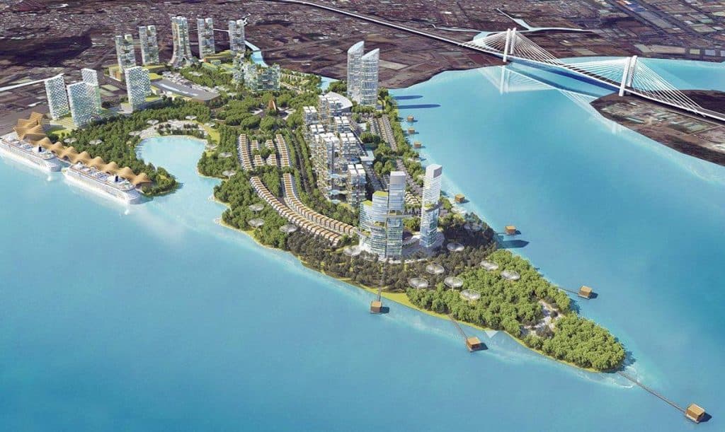 Phối cảnh dự án Peninsula