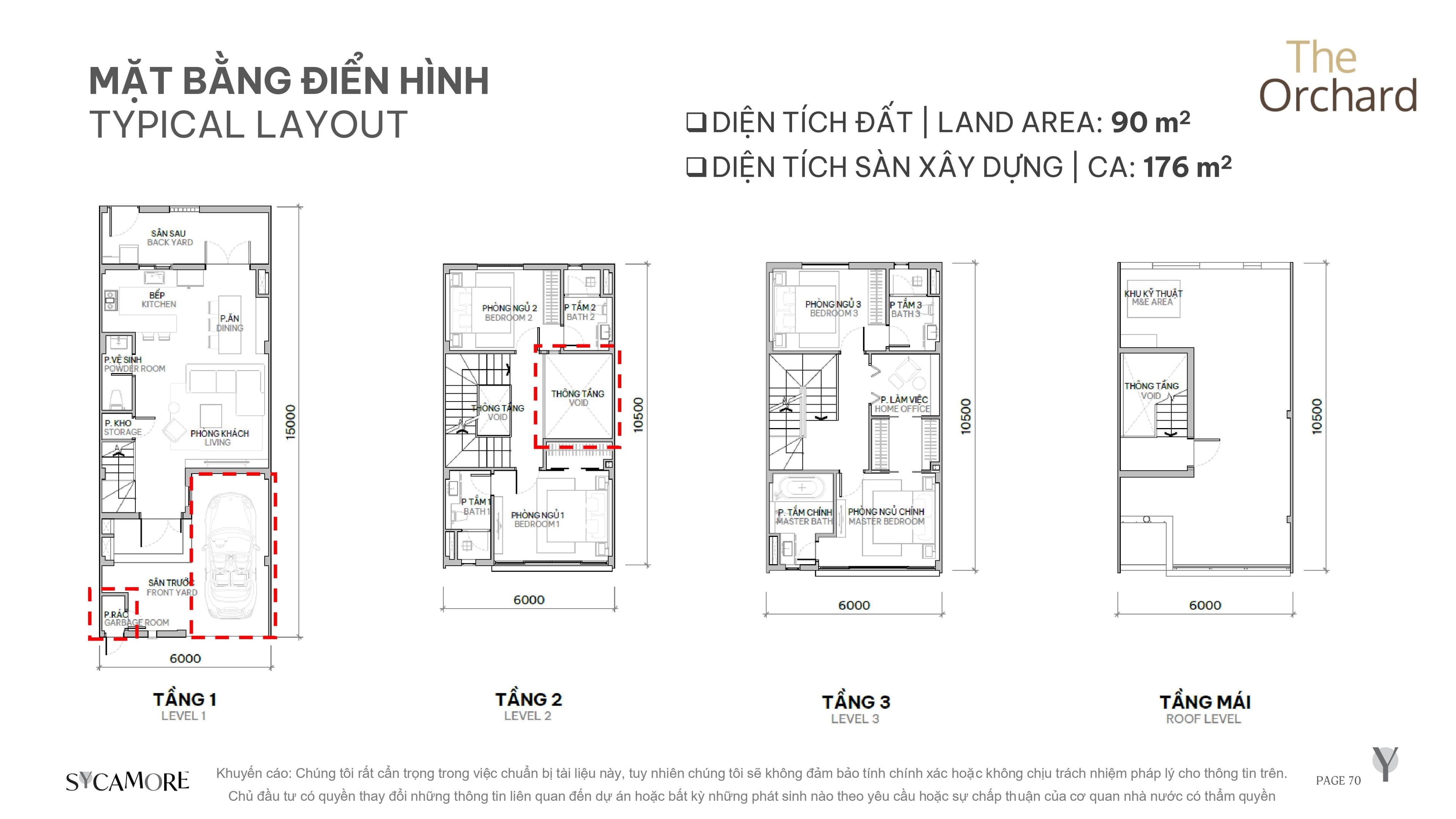 NHÀ PHỐ LIỀN KỀ - LAYOUT