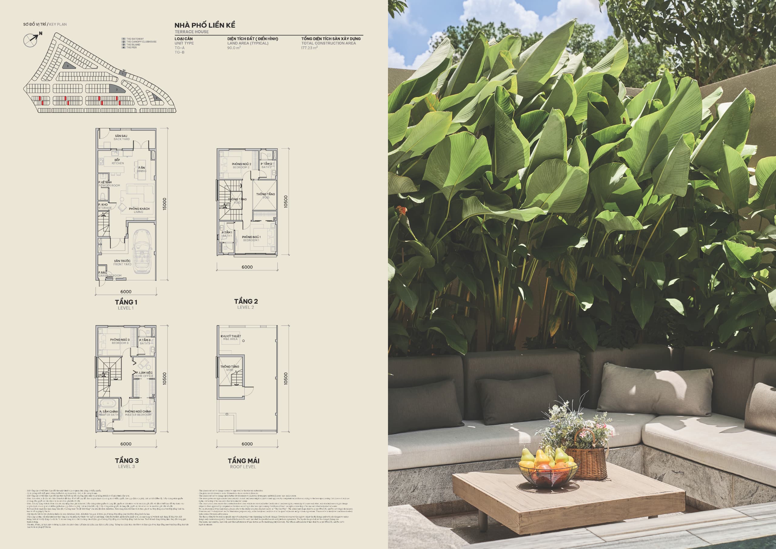 NHÀ PHỐ LIỀN KỀ _ mẫu nhà TG - A, TG - B