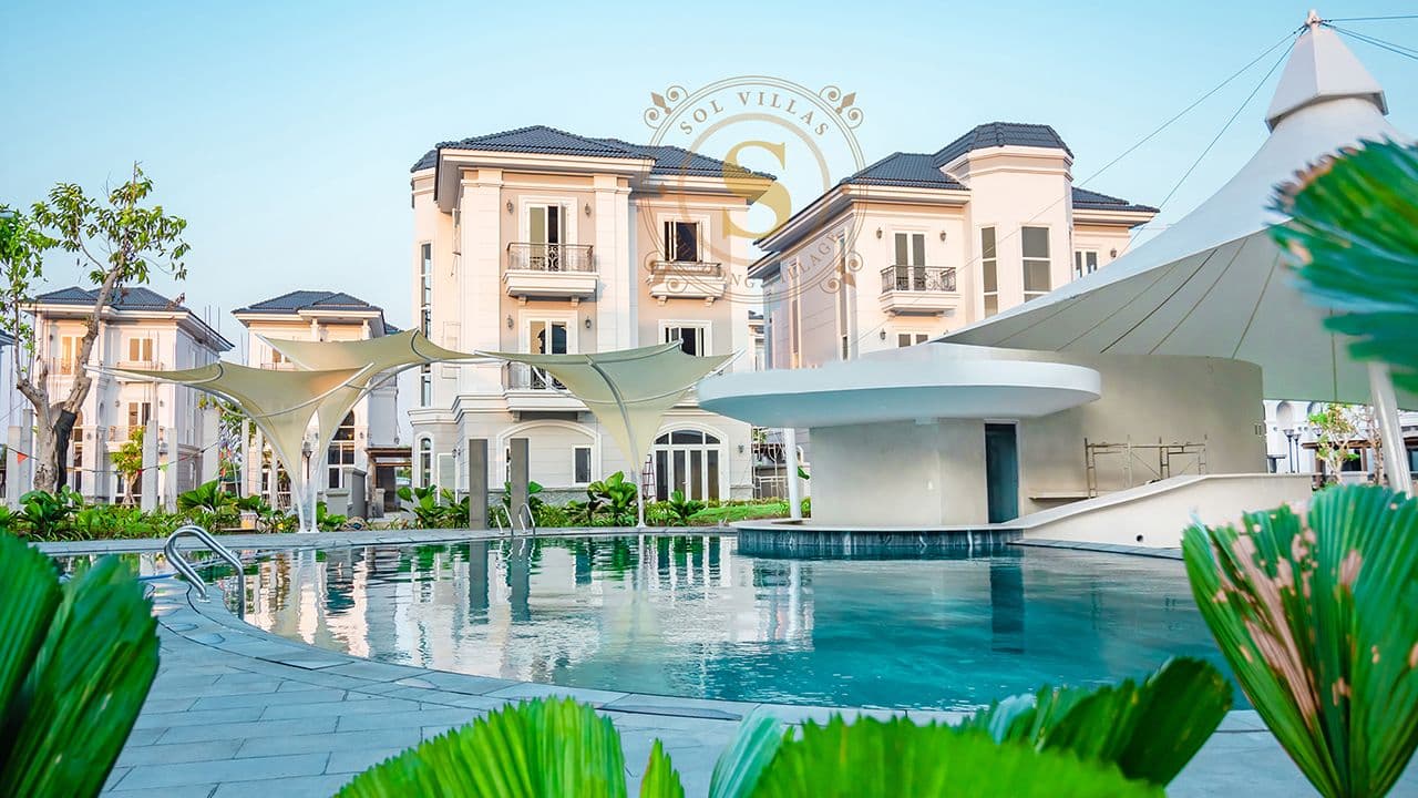 Nội khu dự án Sol Villas