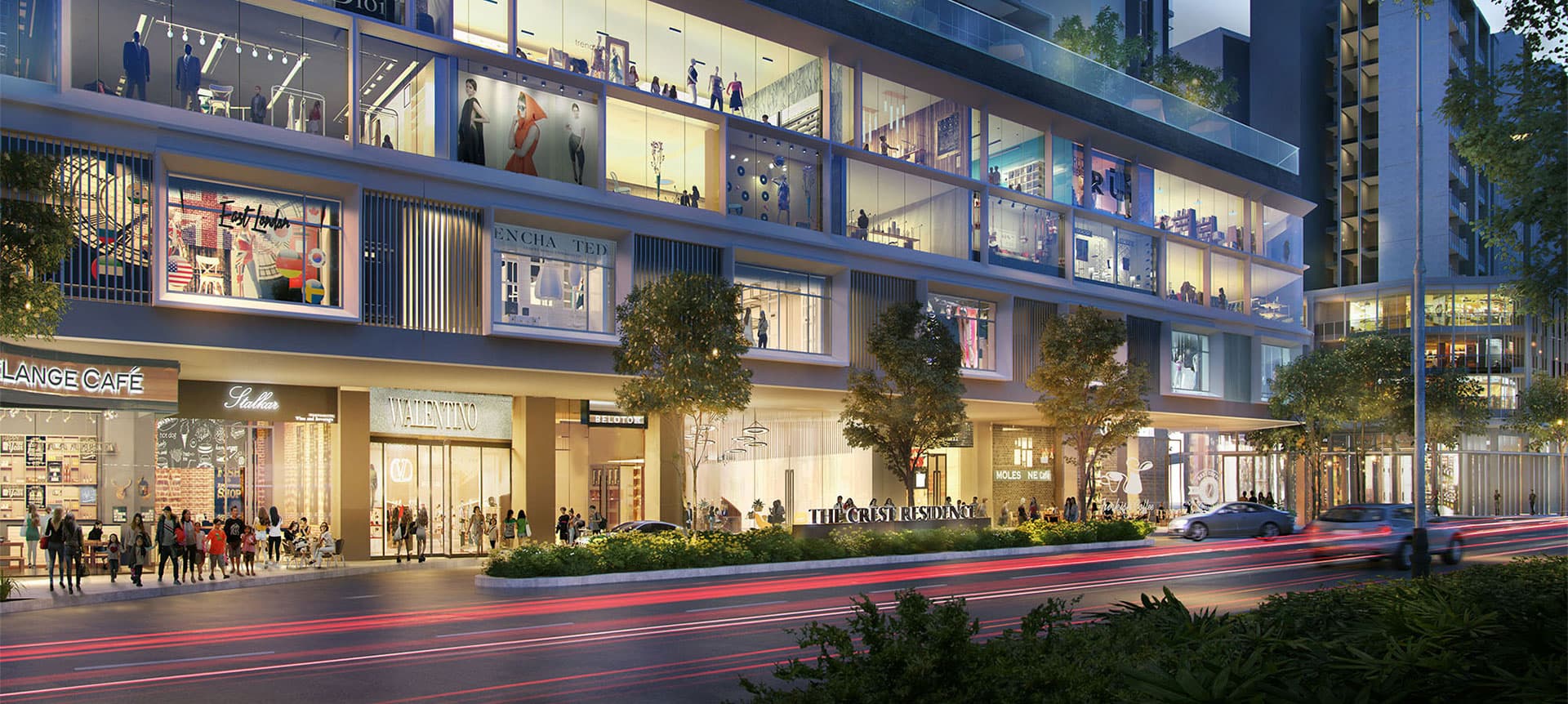 Nội khu dự án The Metropole Thủ Thiêm