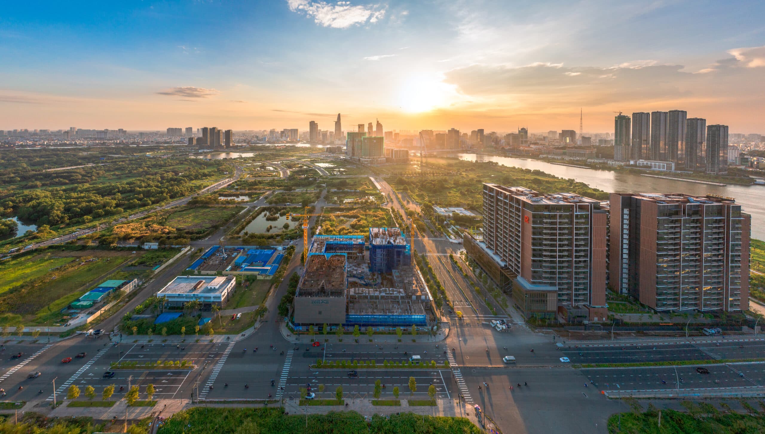 Tiến độ dự án Thủ Thiêm Zeit River