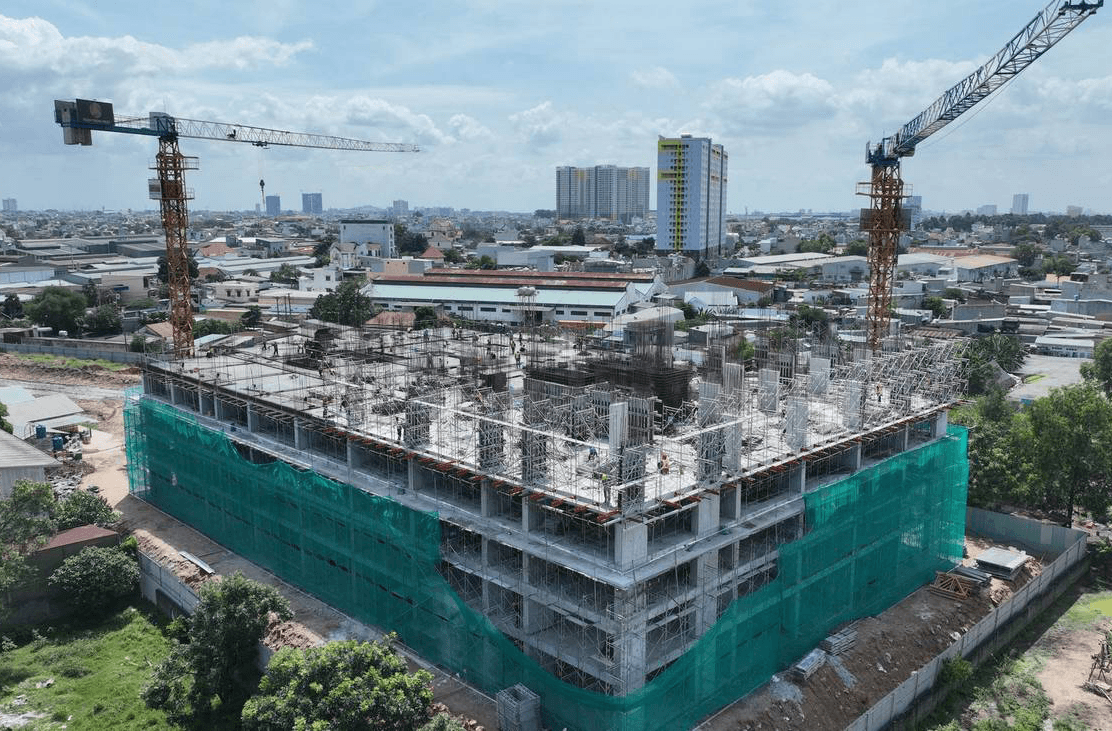 Tiến độ xây dựng dự án New Lavida
