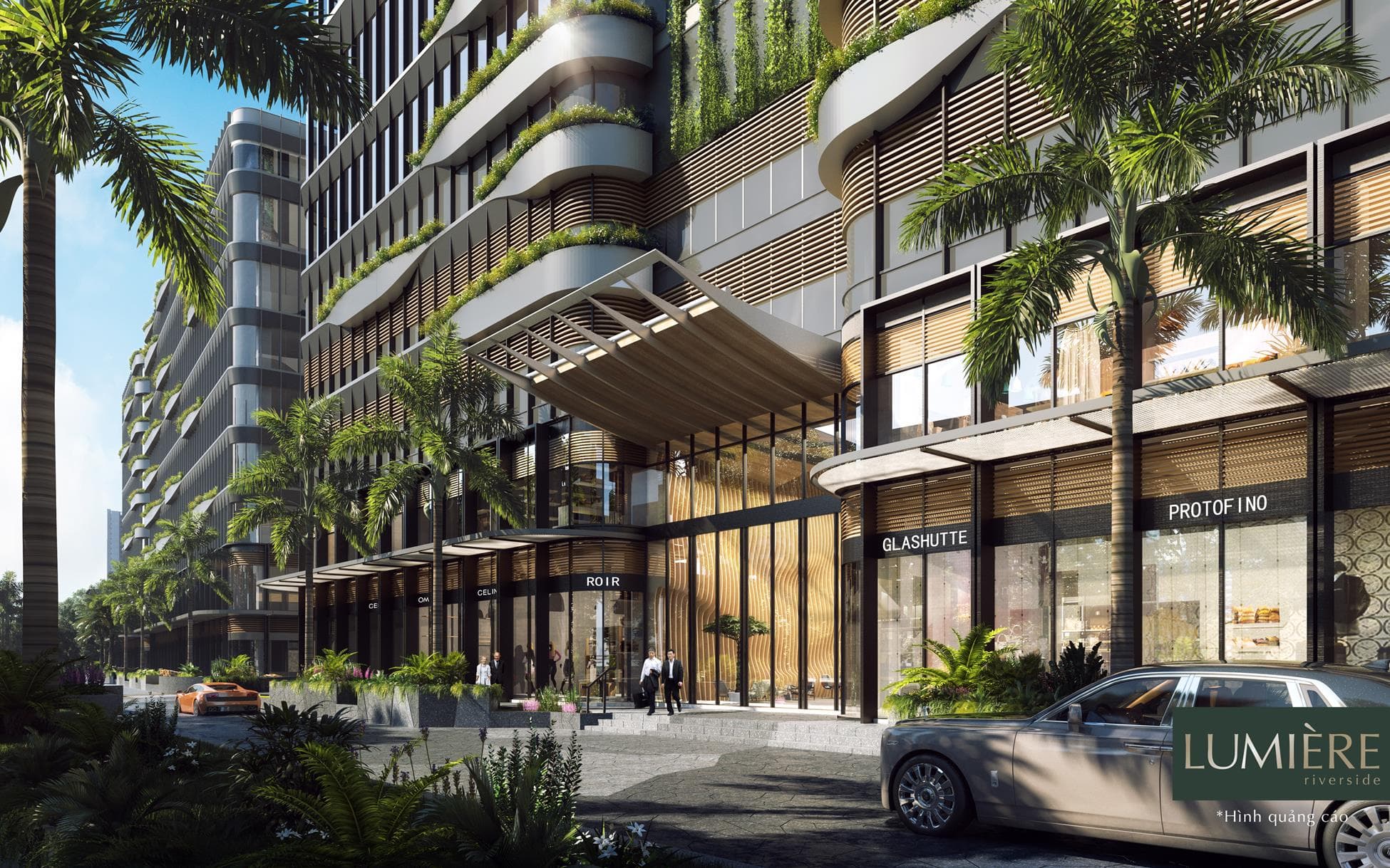Phối cảnh dự án Lumiere Riverside
