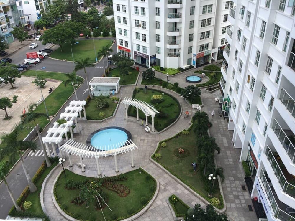 Nội khu dự án Hoàng Anh Thanh Bình