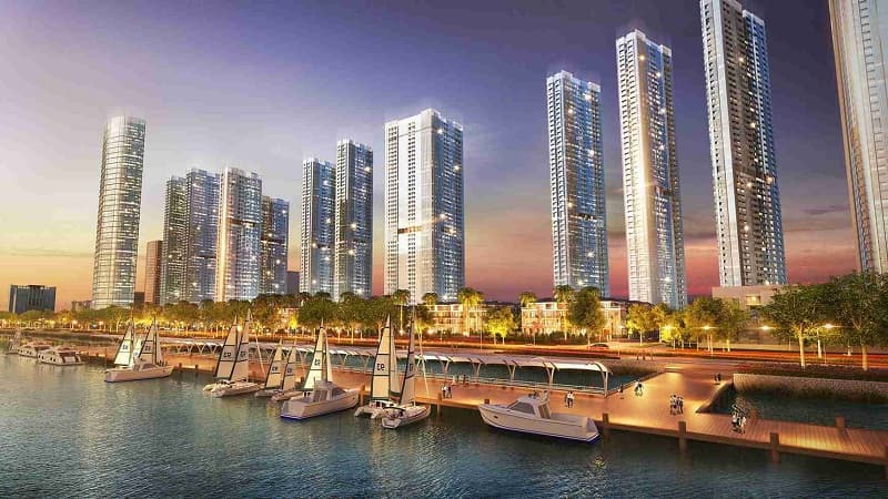 Phối cảnh dự án Vinhomes Golden River