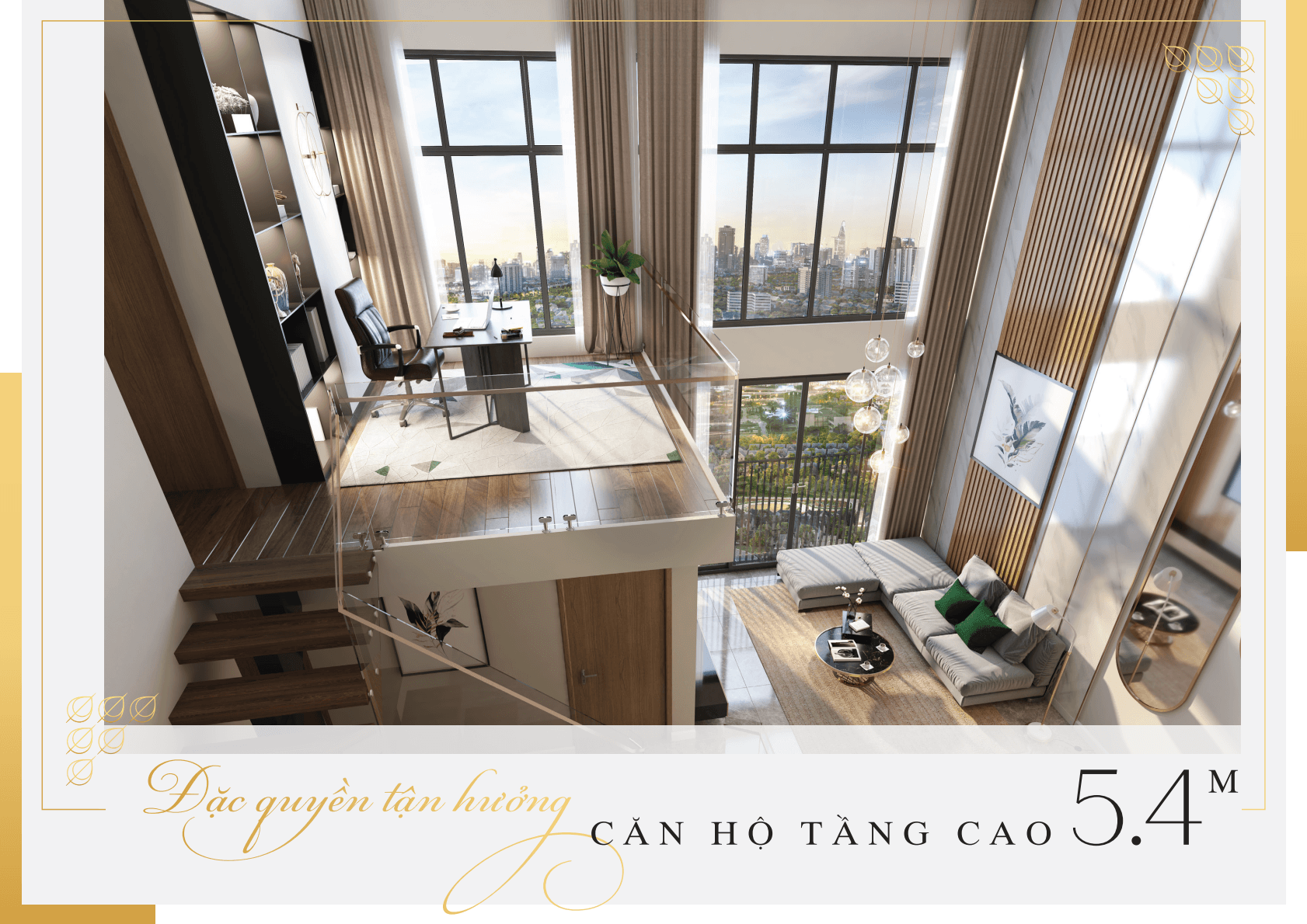 Căn hộ trần cao CitiGrand