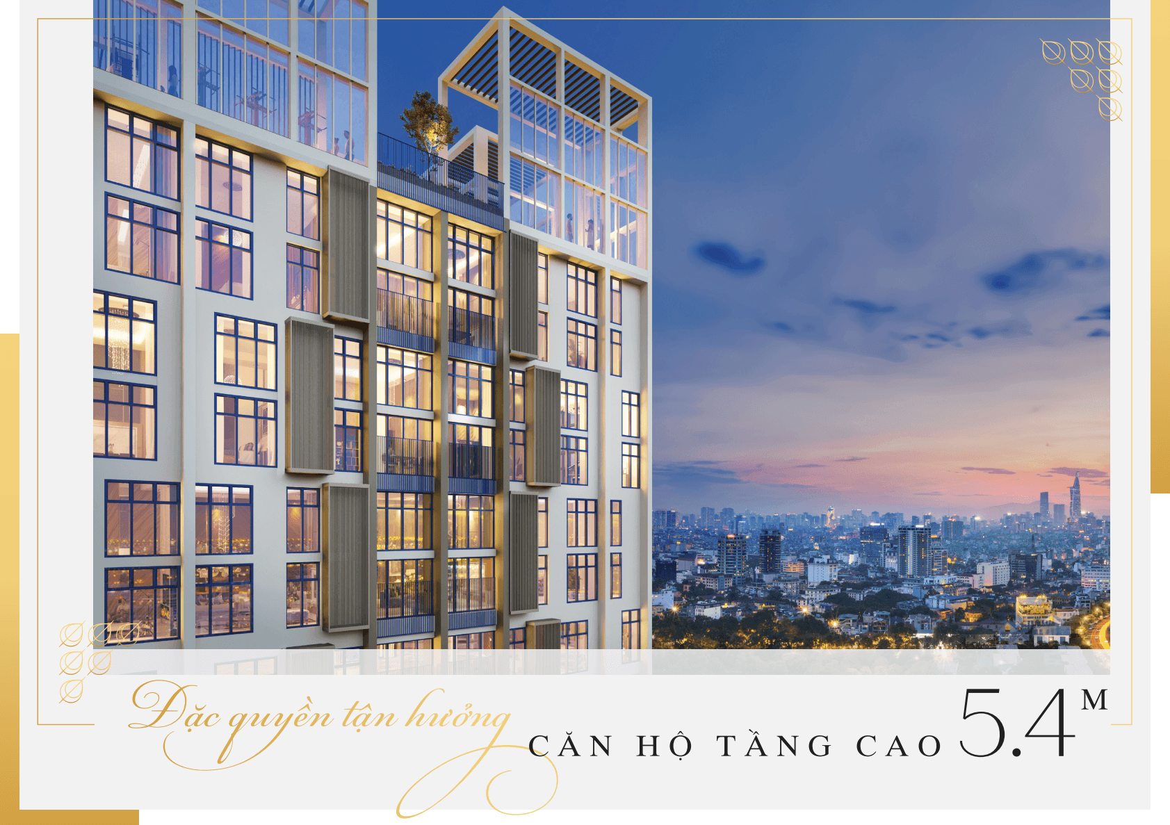 Căn hộ trần cao CitiGrand
