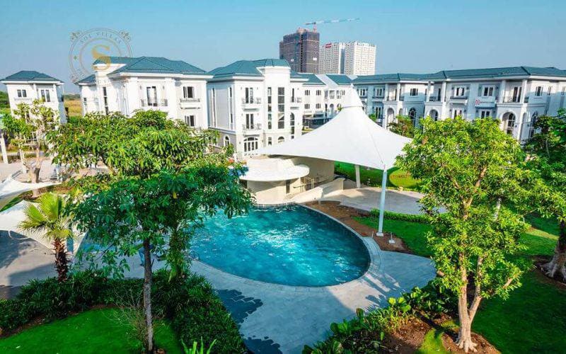 Nội khu dự án Sol Villas