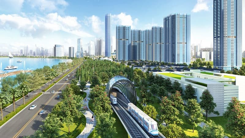 Phối cảnh dự án Vinhomes Golden River