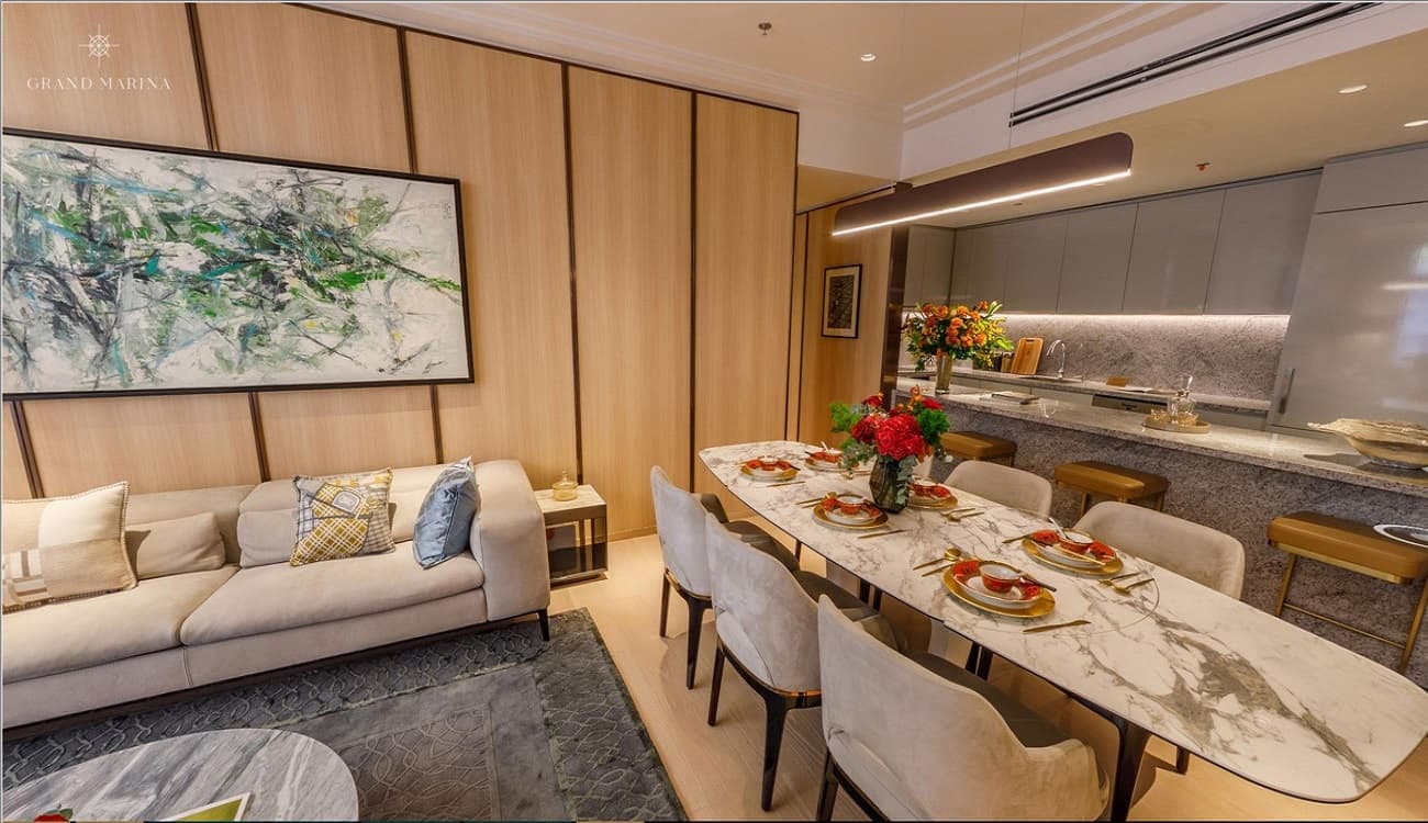 Nhà mẫu dự án Grand Marina Saigon