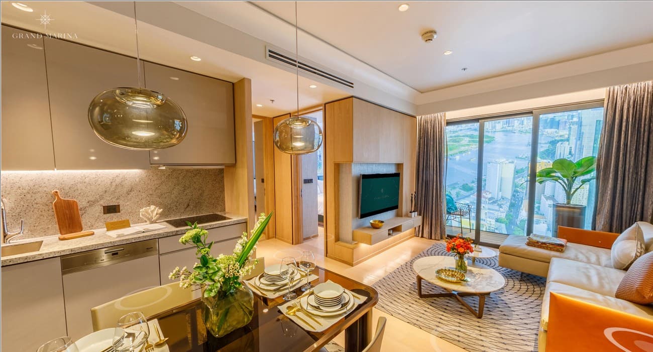 Nhà mẫu dự án Grand Marina Saigon